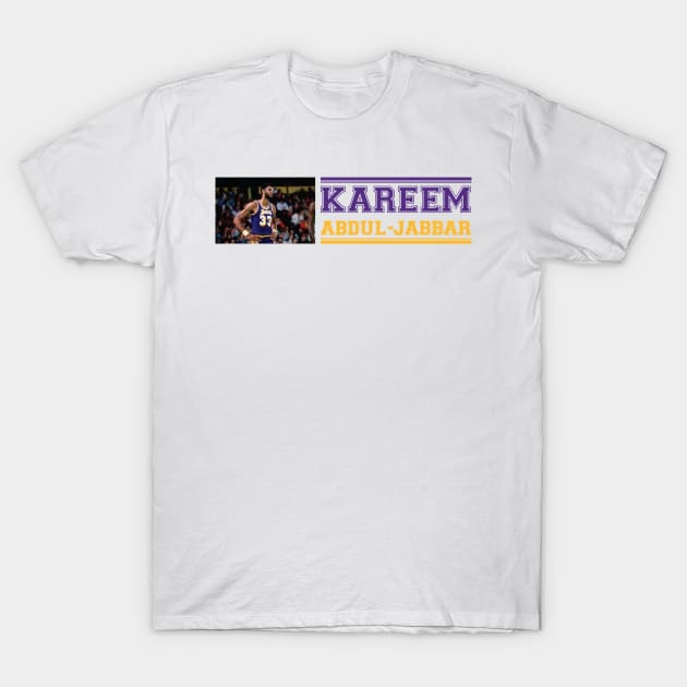 Kareem Abdul Jabbar T-Shirt by BAOM_OMBA